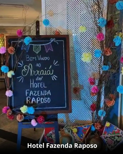 Festa Junina no Hotel Fazenda em Raposo - 12 a 14 de junho de 2026