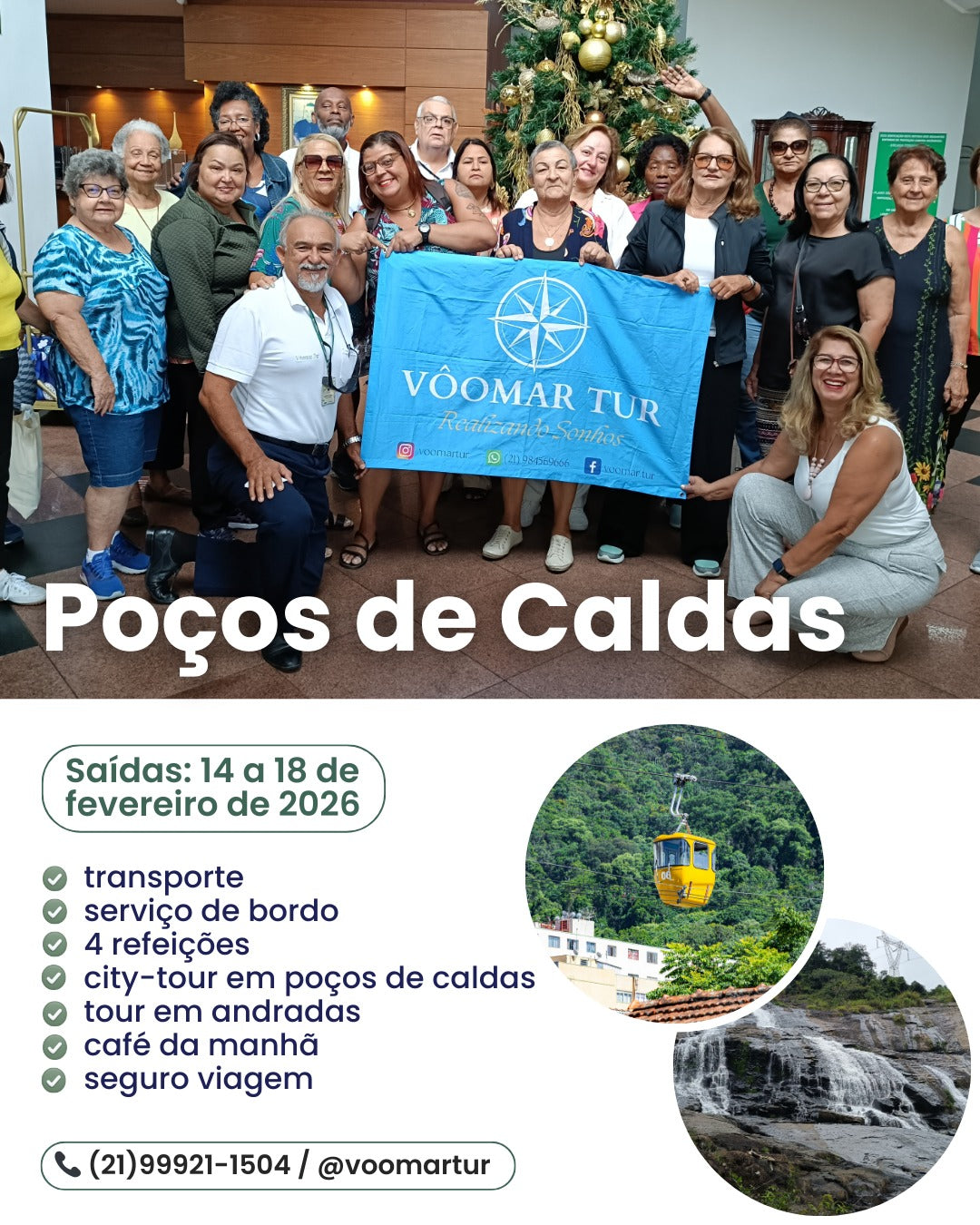 Carnaval 2026 em Poços de Caldas - 14 a 18 fevereiro 2026