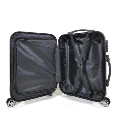 Mala preta 10kg - 4 rodas - Adventure Fortt - Mala de cabine